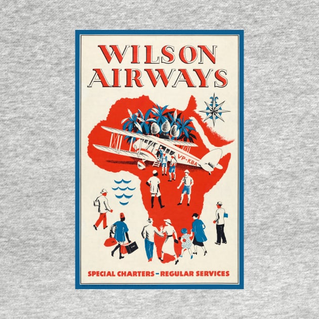 Wilson Airways Vintage Poster 1937 by vintagetreasure